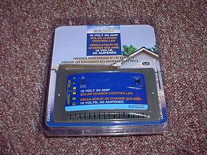 Shipped FREE SunForce Solar Charge Controller 12V 30A 60022 NEW  