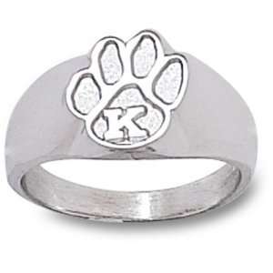  University of Kentucky Paw W/K Ring Pendant (Silver 