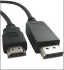 New PC Display Port DisplayPort DP to HDMI Cable 6 Feet (1.8 m)