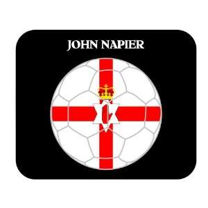 John Napier (Northern Ireland) Soccer Mouse Pad