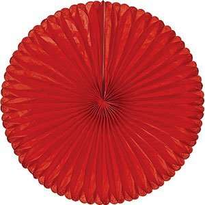  Red 14 Inch Honeycomb Paper Flower