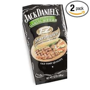Jack Daniels EZ Marinader, Garlic & Grocery & Gourmet Food