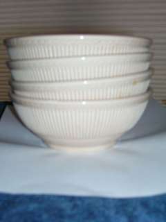 Four (4) Syracuse China * Adobe Ware * BOWLS * Embossed  