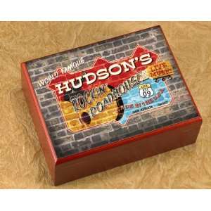  Roadhouse Personalized Cigar Humidor