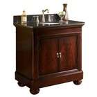 Kaco Mount Vernon 36 Vanity in Merlot with Granite Top   Top Tan 