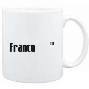  Mug White  Franco TM  Last Names
