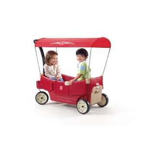  Step2 All Around Canopy Wagon, Red Toys & Games