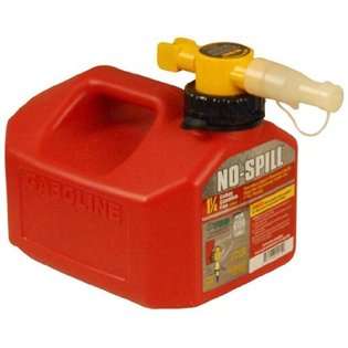 No Spill 1415 1 1/4 Gallon Poly Gas Can (CARB Compliant) 