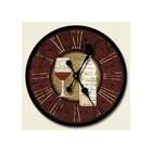 Highland Graphics Evening in Paris 12 Wood Wall Clock 68 800