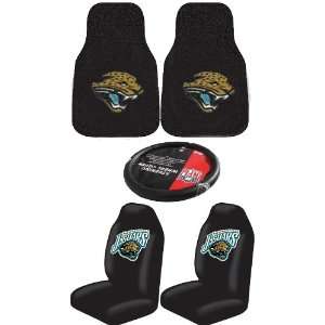   Fan Floor Mats, Seat Covers and Chrome License Plate Frame Automotive