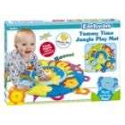 Bright Starts Tummy Time Prop and Play Mat, Tiny Turtle and Friends