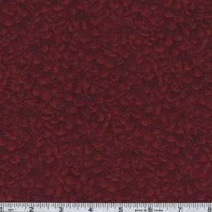 45 Wide Jinny Beyer Palette 2007/2008 Pinecone Oxblood Fabric By The 