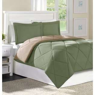 Home Essence Chadwick Microfiber Down Alternative Comforter Mini Set 
