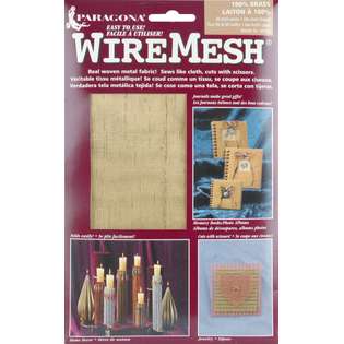 AMACO WireMesh #80 16X20 Sheet Brass 