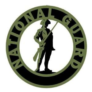   In Uniform   Laser Cut   National Guard Emblem Arts, Crafts & Sewing