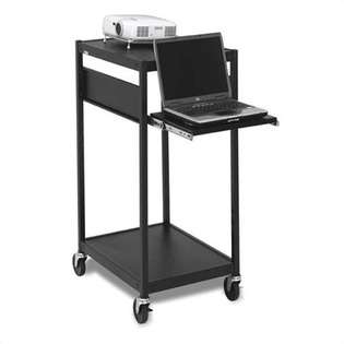 Bretford Compact Laptop / Projector Cart with 3 Electrical Outlet 