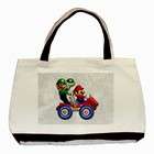 Carsons Collectibles Classic Tote Bag (2 Sided) of Super Mario Bros 