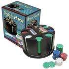 Trademark Poker Deluxe Carousel Poker Rack Set Pre Packaged