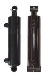 Welded Hydraulic Cylinder   Tube Ends   4 Bore X 30  