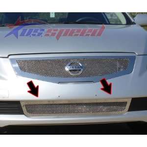  2008 UP Nissan Altima Coupe Polished Wire Mesh Grille 