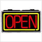 LED Neon Sign Restaurant Sign Open Sign 13 x 24 Simulated Neon Sign