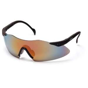  Pyramex Intrepid Safety Glasses with Gold Mirror Lens 