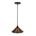 Premier Copper Products Hand Hammered Copper 9 Cone Pendant Light