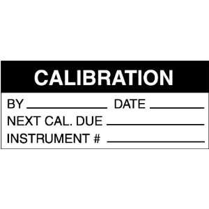    1 1/2 x 5/8 Inspection Labels   Calibration