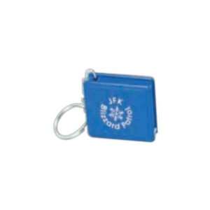 com 3ft. square tape measure with key ring   Key ring with 3 ft. tape 