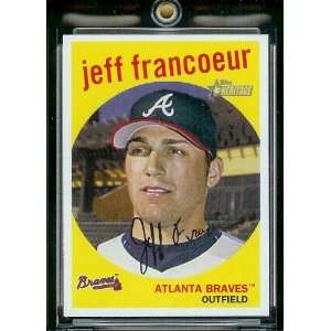  2008 Topps Heritage # 165 Jeff Francoeur / Atlanta Braves 