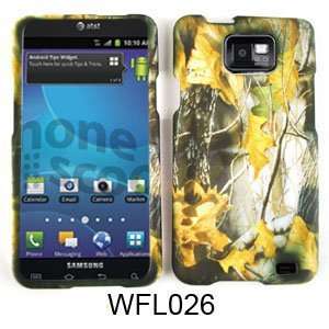   HARD CASE FOR SAMSUNG GALAXY S II / ATTAIN I777 FOREST CAMO DRY LEAVES