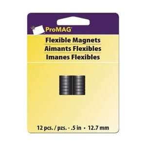  Magnetic Specialty Low Energy Magnetic Buttons 1/2 12/Pkg 