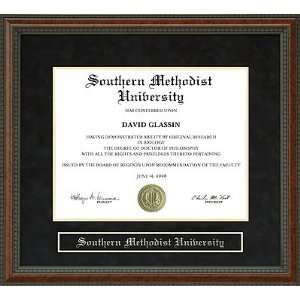  Southern Methodist University (SMU) Diploma Frame Sports 