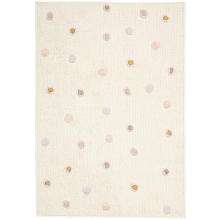 St. Croix Trading Company Dots 30 x 50 inch Area Rug   White   St 