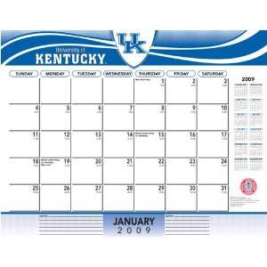  Kentucky Wildcats 2009 22 x 17 Desk Calendar Sports 