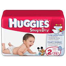   Dry Diaper Mega Pack   Size 2   Kimberly Clark Corp.   Babies R Us