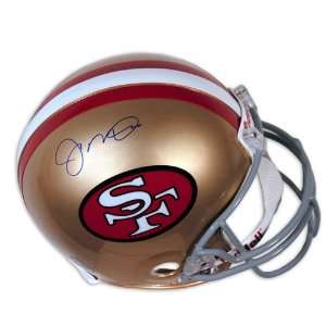  NFL 49ers Joe Montana Autographed Helmet Sports 