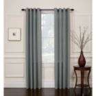 Jaclyn Smith Today Slate Blue Hopsack Window Panel with Grommets