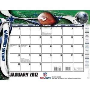  NFL Dallas Cowboys 2012 Desk Calendar