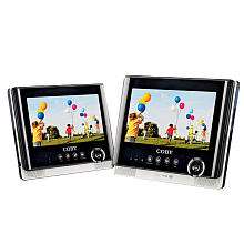 Coby 7 inch Dual Screen Portable DVD Player   Coby Electronics   Toys 