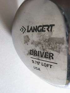 LANGERT DRIVER 9.75 LOFT GRAPHITE RH TOUR DE FORCE  