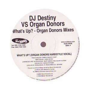   DESTINY VS ORGAN DONORS / WHATS UP DJ DESTINY VS ORGAN DONORS Music