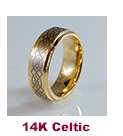 Tungsten Carbide 8MM Men Ring Opulent Wedding Band   Sizes 6 to 14 