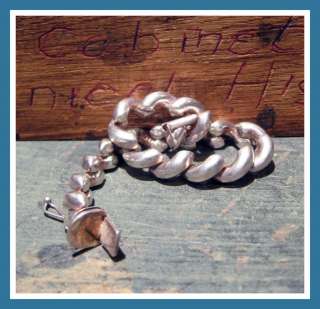 Mens Womens .925 Sterling Silver Italy Link Bracelet  