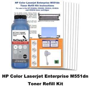  HP Color Laserjet Enterprise M551dn Cyan Toner Refill Kit 