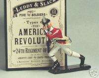 British Army 24th Foot Battle of Saratoga toy soldier  