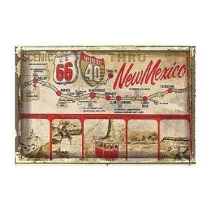  Scenic US 66 thru New Mexico   Poster (14x11)