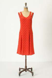 Dot Wing Dress   Anthropologie