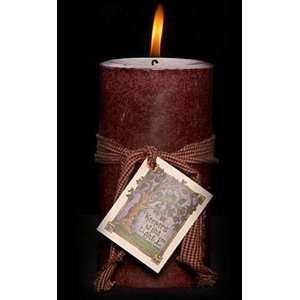  ACheerfulCandle PS34 06 3 in. x 4 in. Smooth Cranberry 