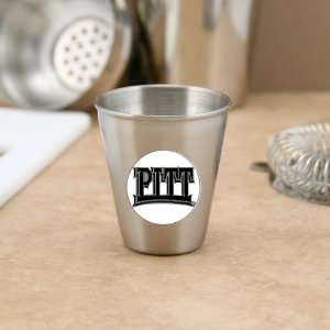  Pittsburgh Panthers Stainless Steel Shot Glass Sports 